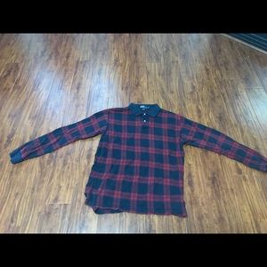 VINTAGE Ralph Lauren Polo Long sleeve collar shirt